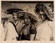Moroccan Women Festivities (1963) ❤️ Vintage Press Photo 1049K picture