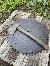 Vtg Plumb ORIGINAL WWII US ARMY 1943 FIELD AXE HATCHET picture