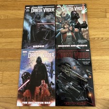 Marvel Star Wars Darth Vader Volumes 1-4 Graphic Novel TPB Set Comic Book Lot picture