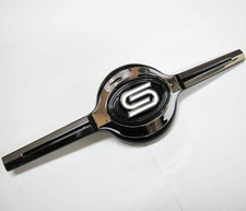DATSUN 1200 B110 GX5 Front S Emblem Grill Badge Sunny KB110 B120 Japan NEW picture