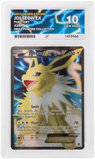 ACE 10 Jolteon EX 28A/83 Generations 2017 Full Art Pokemon Card - Gem Mint picture