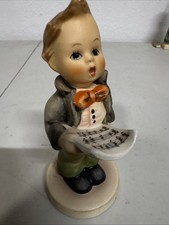 Goebel Hummel Soloist #135 Porcelain Hand Painted Figurine M J Hummel Multicolor picture