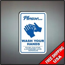 Wash Your Hands Decal Sticker 6