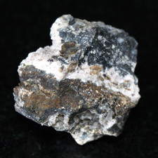 NAGYAGITE (TL)  Rare Au/Te sulfide from Sacarimb, Deva, Romania #5284 picture