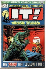 Supernatural Thrillers #1 IT 1972 Good picture