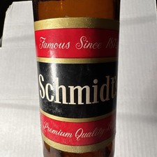 Schmidt’s Premium Quality Beer Brewed by E&B Brewing co Detroit Michigan12oz picture
