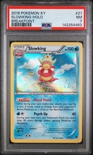 Pokémon TCG Slowking 21/122 Holo Rare XY Breakpoint 2016 PSA 7 New Cert picture