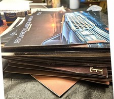 Vintage 1980s Car Brochure Bulk Lot of 38 Catalogs Oldsmobile Chevrolet Pontiac picture