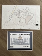 2004 Star Wars Clone Wars Production Art Yoda 003-212 picture