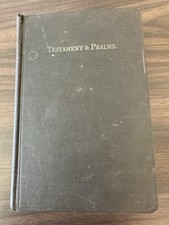Testament and Psalms Old Bible Extra Large Print Hardback picture