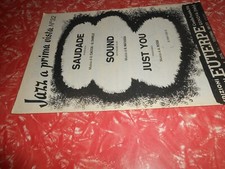 MUSICAL SHEET MUSIC-VINTAGE-SAUDADE-SOUND-JUST YOU-ED.MUS.EUTERPE picture