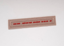 Ham Radio Operator Morse Code Tan BSA Uniform Strip (Brand New) picture