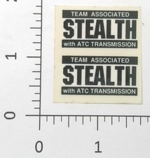 Team Associated Stealth ATC Transmission RC10 Vintage Sticker Decal picture