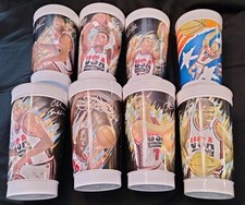 Lot of 7 1992 USA Olympic Basketball Dream Team McDonald's Collector Cups  picture