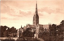 Salisbury Cathedral South East, Salisbury, UK Postcards unused 55857 picture