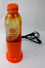Vintage 2000s Orange Juice Bottle Motion Lava Lamp 14