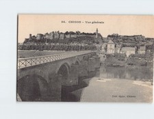 Postcard Vue générale Chinon France picture