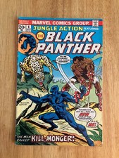 JUNGLE ACTION #6 (1973) *Black Panther Key* (VG, Shows Better, See Details...) picture