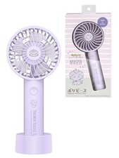 PokePeace Handy Fan Espurr Violet - Stand Included - 3-Speed ​​Airflow picture