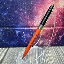 Vintage Vogel's Grocery & Market Eaton CO Orange Advertisement Pen picture