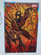 Topps 2026 Marvel Vault Vault Originals Carnage Art Card #VO-05  box topper picture