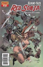 Giant Size Red Sonja #2B VF/NM; Dynamite | w/Bag+Board picture