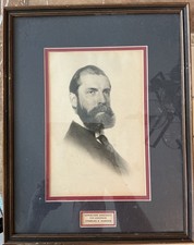 Charles Evans Hughes Republican Candidate Governor Matted And Framed Portrait picture