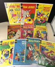 10 Whitman Cartoon Comic Book LOT (1970-1976) Looney Tunes Tom & Jerry Disney picture