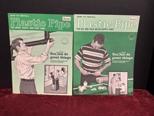 Two Vintage Sears “How To Install” Pamphlets: Plastic Pipe, 1971 picture
