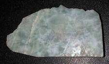 LARIMAR SLAB Authentic Domincan Republic Gemstone Mineral 110ct 22g Beautiful picture