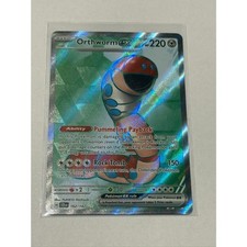 Pokemon Stellar Crown Ultra Rare Orthworm ex 162/142 - Near Mint (NM) picture