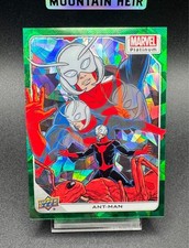 2023 Upper Deck Marvel Platinum Green Crackle /99 Ant-Man #98 picture