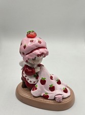 Precious Moments altered into  Strawberry Shortcake  picture
