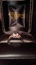 ladies gemstone rings size 7 antique picture