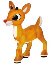 2 Ft Light-Up Rudolph Blow Mold - Rudolph the Red-Nosed Reindeer picture