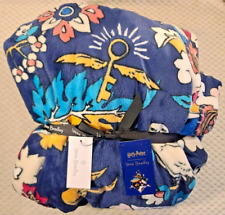 Harry Potter x Vera Bradley Plush Throw Blanket NEW NWT Home To Hogwarts 80X50 picture