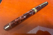 Omas Paragon LE SCARLET RED Rolling Arte Italiana Pen Facetted Gold-Plated Trim picture