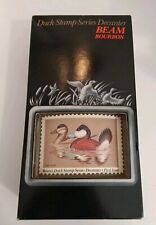 Jim Beam Bourbon Duck Stamp Series FIRST  Edition Empty Decanter With Box picture