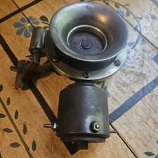 VINTAGE KLAXON ROLLS ROYCE SILVER GHOST SHORT TRUMPET CAR HORN picture