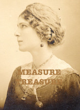 C.1910 WOW RPPC HARIETT QUIMBY, PIONEER AVIATRIX, FABULOUS PHOTO Postcard P91 picture