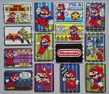 14 Rare VTG Prism 1990 Super Mario Bros Vending Machine Stickers by Nintendo NOS picture