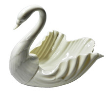 Vintage 1930's - 1950's Lenox Translucent ivory fine porcelain Centerpiece Bowl picture