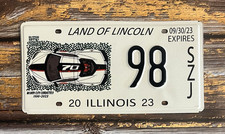 2023 Illinois Special Event Windy City Corvettes License Plate 98 picture