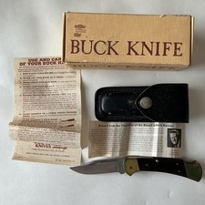 Vintage Buck 112 Ranger Knife w/ Sheath picture