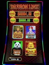 PRICE DROP to $3,000 Dragon Link / Dragon Cash Slot Machine 4 games in 1 unit picture