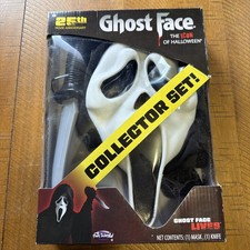 Scream Ghost Face 25th Movie Anniversary Collector Set Fun World picture