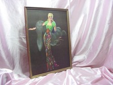 VINTAGE ORIGINAL 1940s BILLY DeVORSS GLAMOR HOLLYWOOD PIN UP PRINT LARGE 17x13 picture