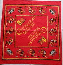 Bandana 1996 Jose Cuervo Gold Primo Tequila Untamed Music Jam Red 20