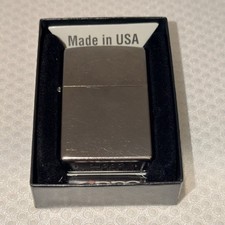 Zippo Genuine Regular Street Chrome Lighter  picture