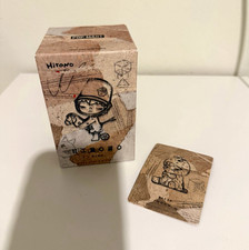 POP MART Hirono Echo Series Blind Box Figure w/ Card Eaten Dinosaur Figure picture
